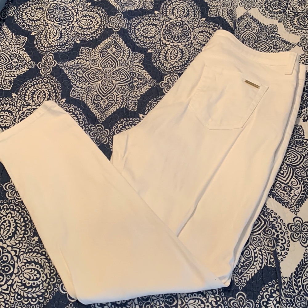 NWOT Michael kors white skinny jeans